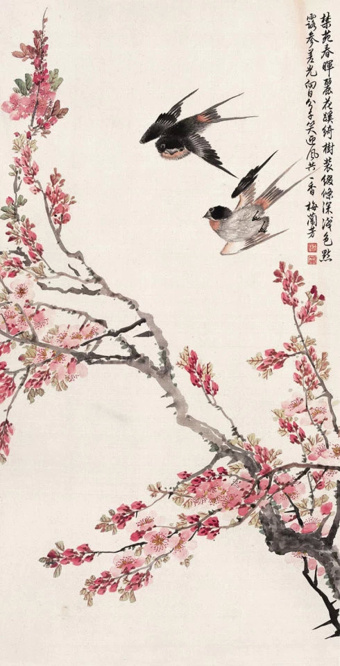浑然天成的梅兰芳国画艺术作品（一）