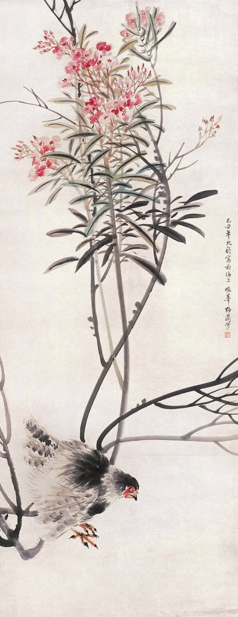 浑然天成的梅兰芳国画艺术作品（一）