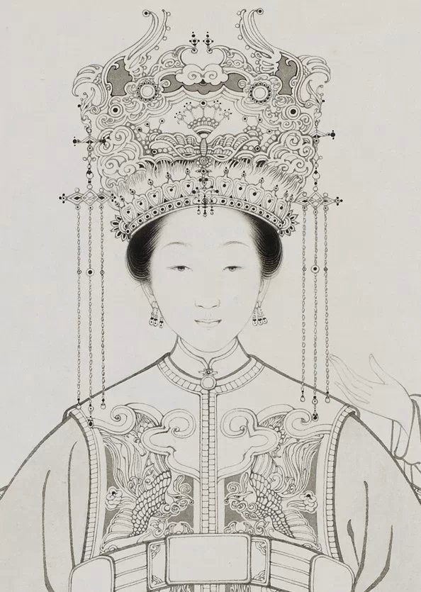 罗寒蕾白描《金陵十二钗》绘画艺术