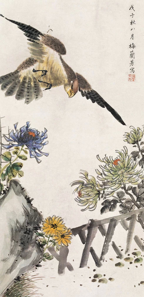 浑然天成的梅兰芳国画艺术作品（一）
