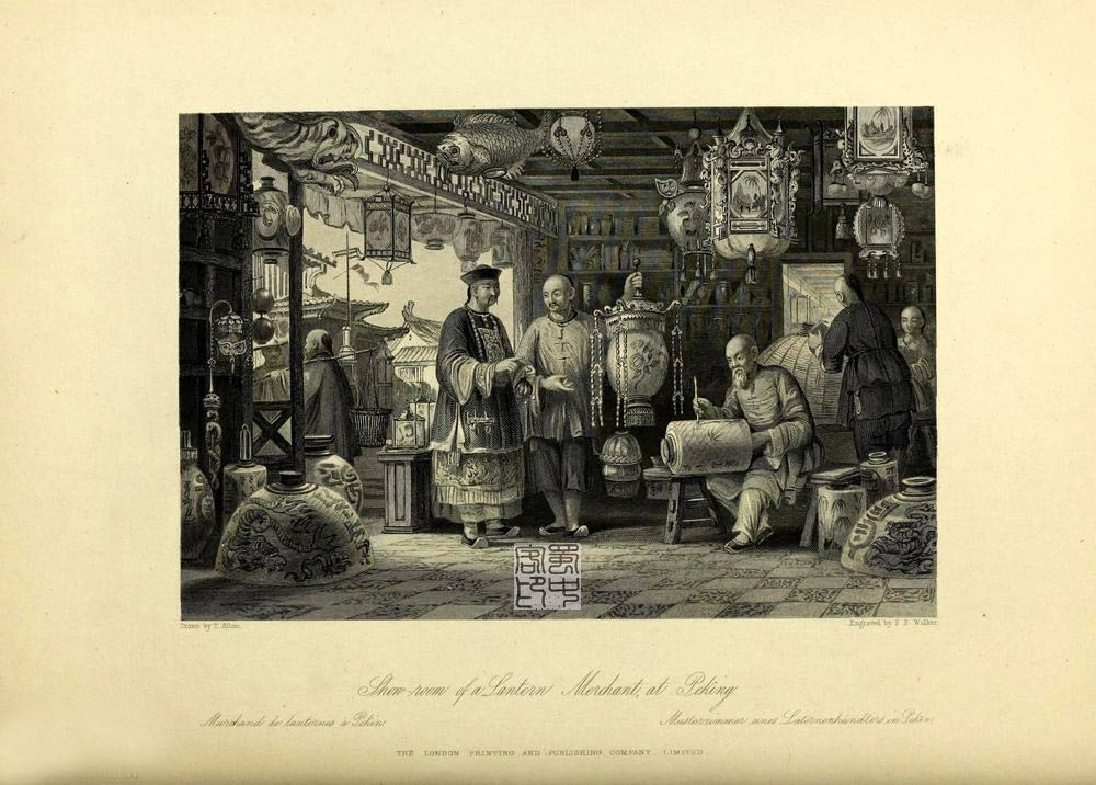1850年的中国百态--晚清社会百态风俗画