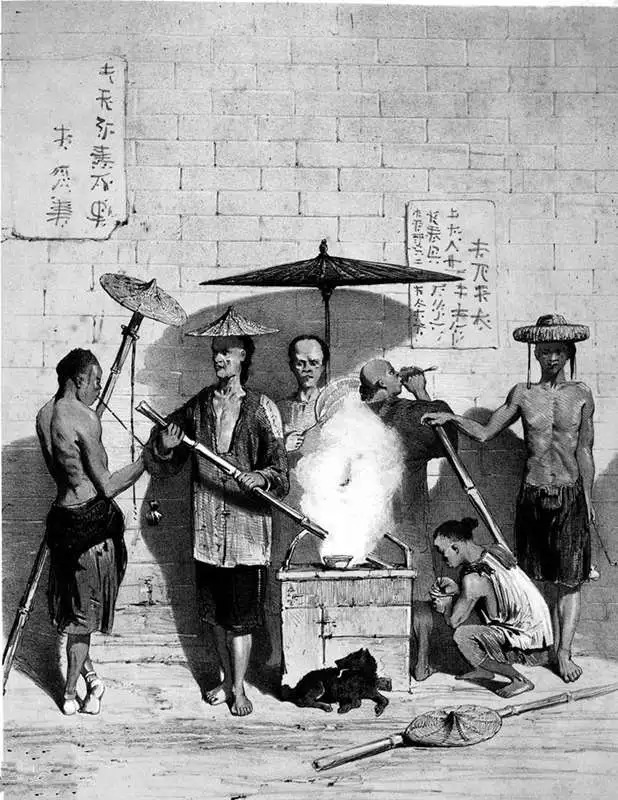 外国画家笔下的晚清世俗生活