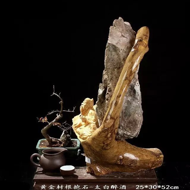 精美的根抱石根雕艺术(二)