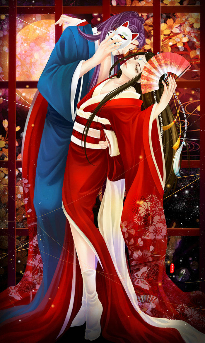 古风插画之君无戏言妾等千年（一）