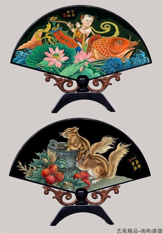 精美的南屿漆器艺术作品