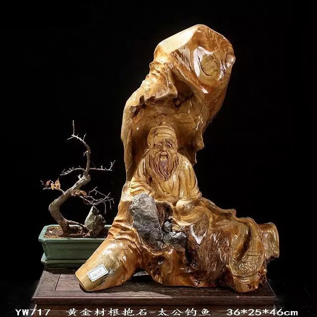 精美的根抱石根雕艺术(二)