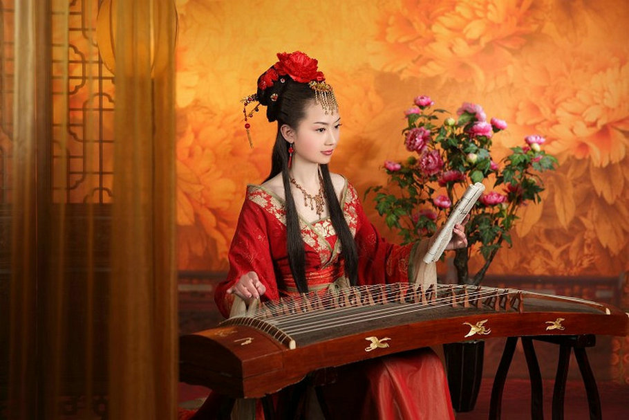 古韵大唐贵妃主题创意摄影艺术