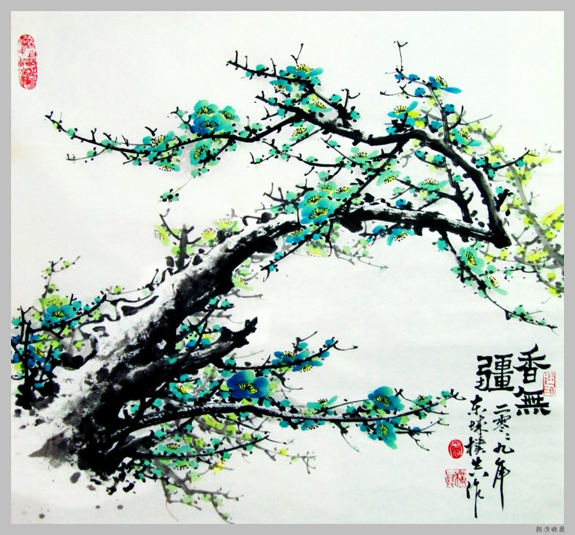 唯美的梅花主题中国绘画艺术（二）