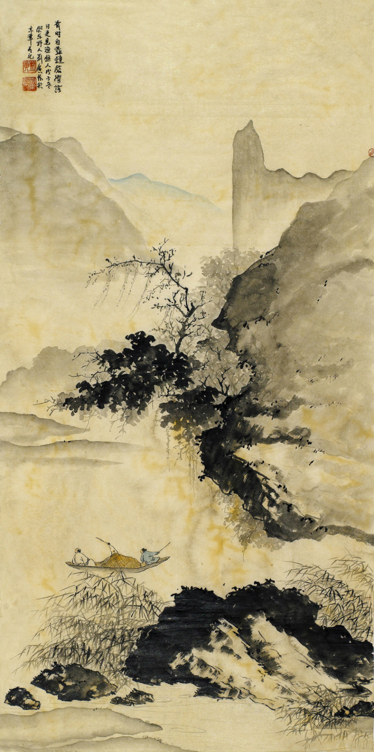 刘广中国山水绘画艺术作品（二）