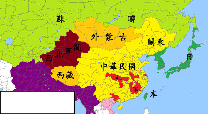 中国历代版图--清代至今