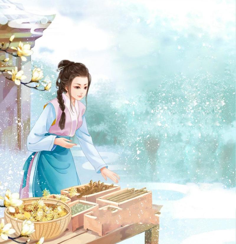 古风插画之红颜创意作品（一）