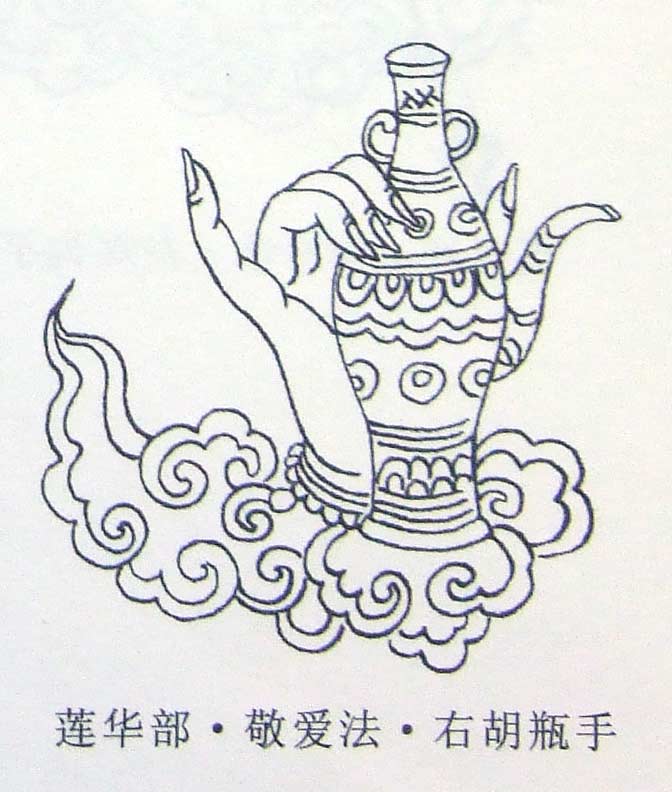 线描观音四十二手印（二）