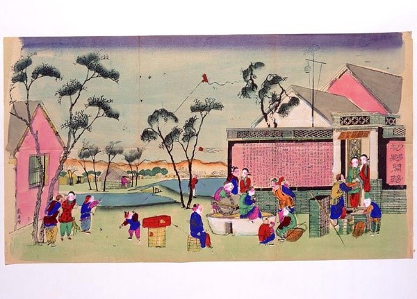 天津杨柳青木板年画