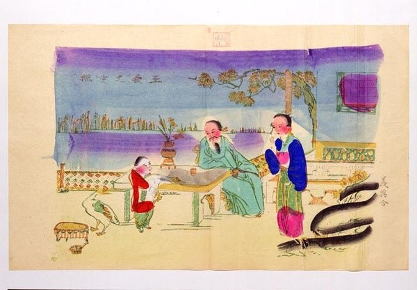 天津杨柳青木板年画