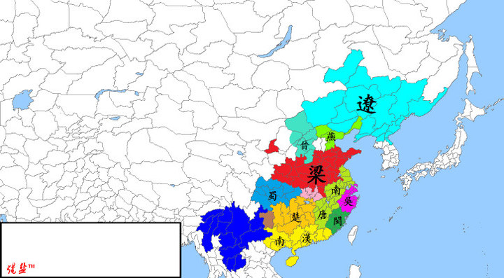 中国历代版图--唐朝