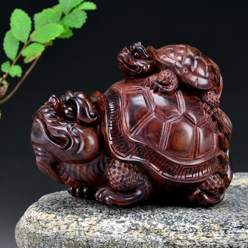 精美的紫檀黄花梨雕刻艺术作品（一）